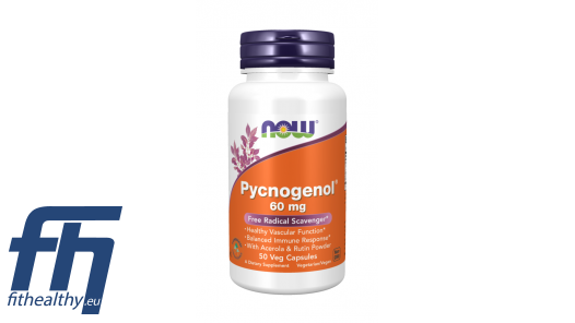 Now Foods Pycnogenol 60 Mg 50 Vcaps Sport Supplements