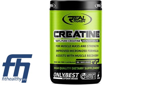 Real Pharm Creatine Monohydrate Caps Sports Nutrition Food