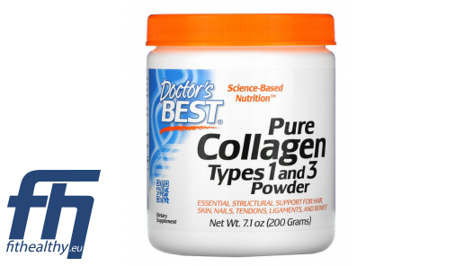 Doctor's Best Pure Collagen Types 1 And 3 Powder 200 G | Sport Supplements