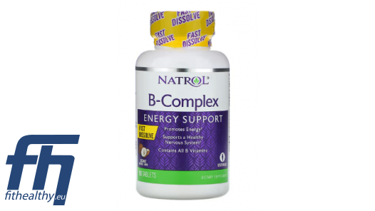 Natrol B-Complex 90 Tab | Sports Nutrition, Food Supplements, Vitamins