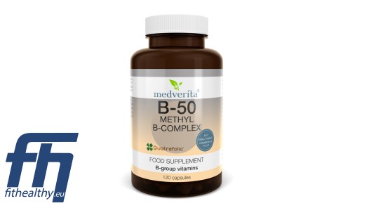 Medverita Vitamin B - 50 Complex 120 Caps | Sports Nutrition, Food ...