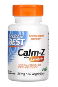 Doctor's Best Calm-Z with Zembrin 25 mg