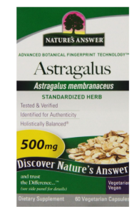 Nature's Answer Astragalus Root 500 mg