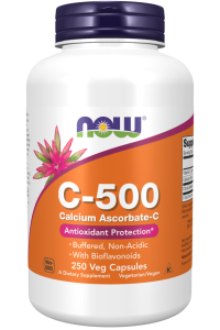 Now Foods Vitamin C-500 Calcium Ascorbate-C