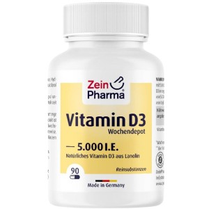 Zein Pharma Vitamin D3 5000 iu