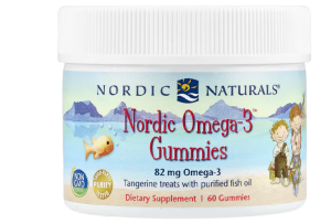 Nordic Omega-3 Gummies Tangerine 82 mg