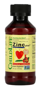 Child Life Nutrition Zinc Plus