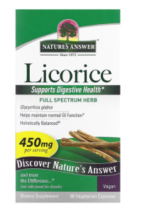 Nature's Answer Licorice Root 450 mg