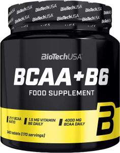 Biotech Usa BCAA + B6 Amino rūgštys