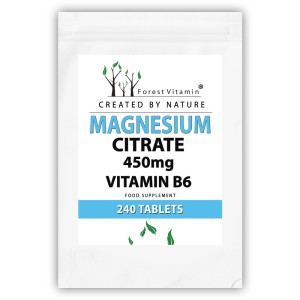 Magnesium Citrate 450 mg Vitamin B6