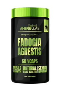 Hiro.lab Fadogia Agrestis 600 mg Testosterona Līmeņa Atbalsts