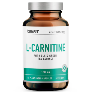 Iconfit L-Carnitine with CLA and green tea extract L-karnityna Zarządzanie wagą