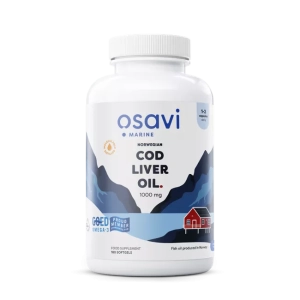 Osavi Norwegian Cod Liver Oil 1000 mg