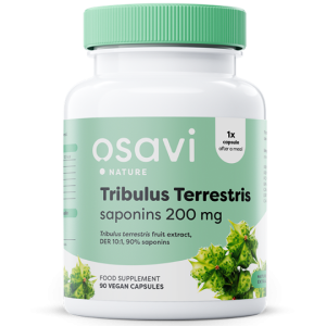 Osavi Tribulus Terrestris saponins 200 mg Buzdyganek naziemny Wsparcie poziomu testosteronu