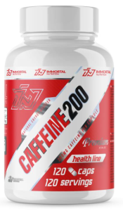 Immortal Nutrition Caffeine 200 mg Kofeina Przedtreningówka i energia