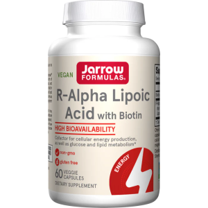 Jarrow Formulas R-Alpha Lipoic Acid + Biotin