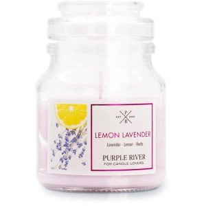 Purple River Scented Candle Lemon Lavender