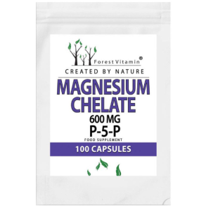 Forest Vitamin Magnesium Chelate 600 mg P-5-P