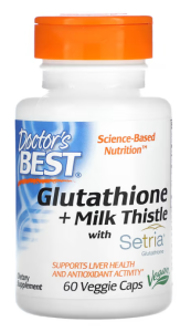 Doctor's Best Glutathione + Milk Thistle