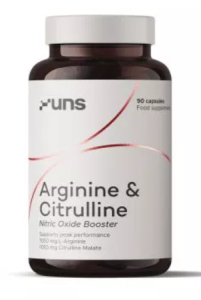 UNS Arginine and Citrulline L-Arginīns L-Citrulīns Aminoskābes Pirms Treniņa Un Еnerģētiķi