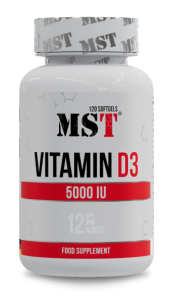 MST Nutrition Vitamin D3 5000 iu