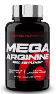 Scitec Nutrition Mega Arginine L-argininas Amino rūgštys