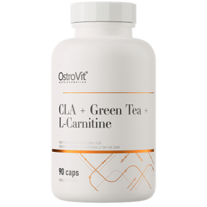 OstroVit CLA+Green Tea+L-Carnitine L-karnityna Herbata zielona Kontrola apetytu Zarządzanie wagą