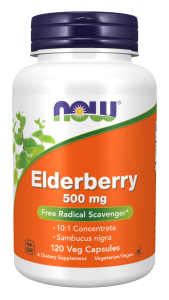 Now Foods Elderberry 500 mg