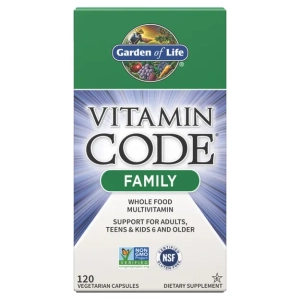 Garden of Life Vitamin Code Family Multivitamin