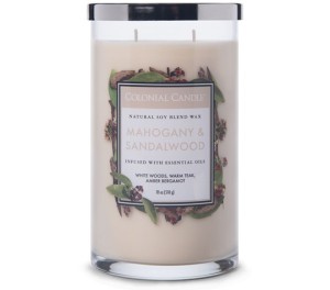 Colonial Candle® Kvapioji Žvakė Mahogany Sandalwood