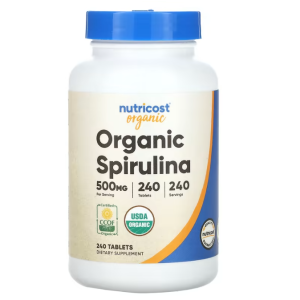 Nutricost Organic Spirulina 500 mg