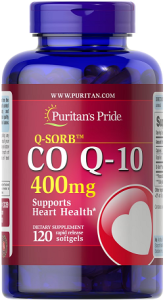 Puritan's Pride Coenzyme Q-10 400 mg