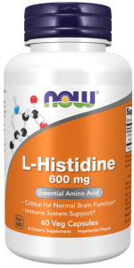 Now Foods L-Histidine 600 mg Amino Acids