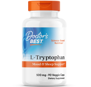 Doctor's Best L-Tryptophan 500 mg L-Триптофан Аминокислоты