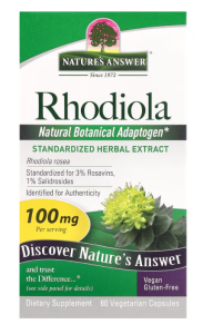 Nature's Answer Rhodiola 100 mg