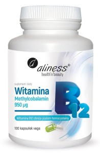 Aliness Vitamin B12 Methylcobalamin 950 µg