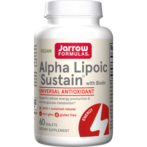 Jarrow Formulas Alpha Lipoic Sustain 300 mg with Biotin