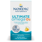 Nordic Naturals Ultimate Omega-D3 1280 mg Lemon