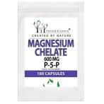 Forest Vitamin Magnesium Chelate 600 mg P-5-P