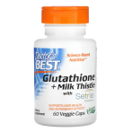 Doctor's Best Glutathione + Milk Thistle