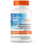 Doctor's Best High Absorption Magnesium 100% Chelated 100 mg