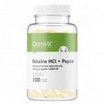OstroVit Betaine HCl + Pepsin 650 mg/ 150 mg