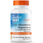 Doctor's Best High Absorption Magnesium 100% Chelated 100 mg